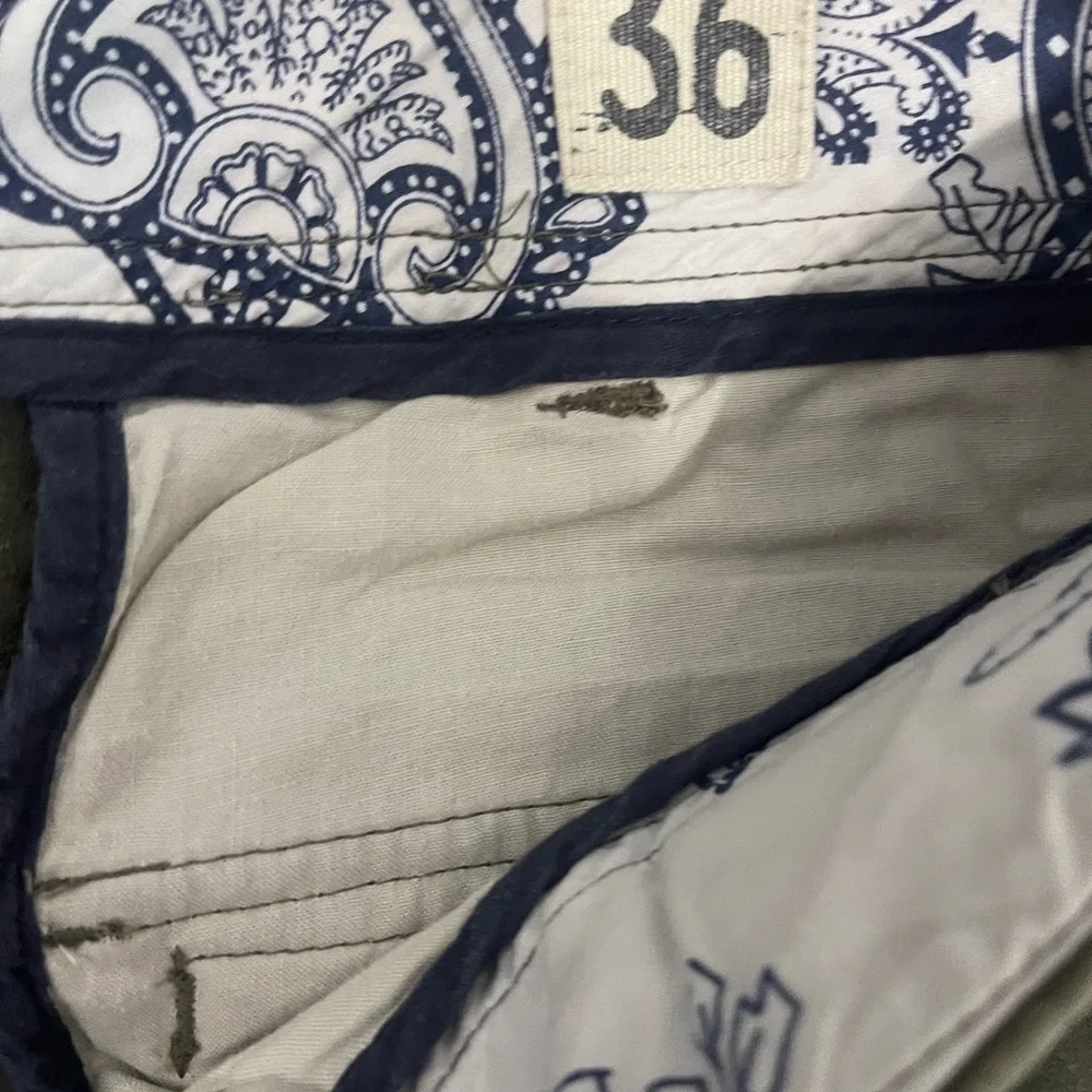 MN6 Old Navy Green Cotton Pants